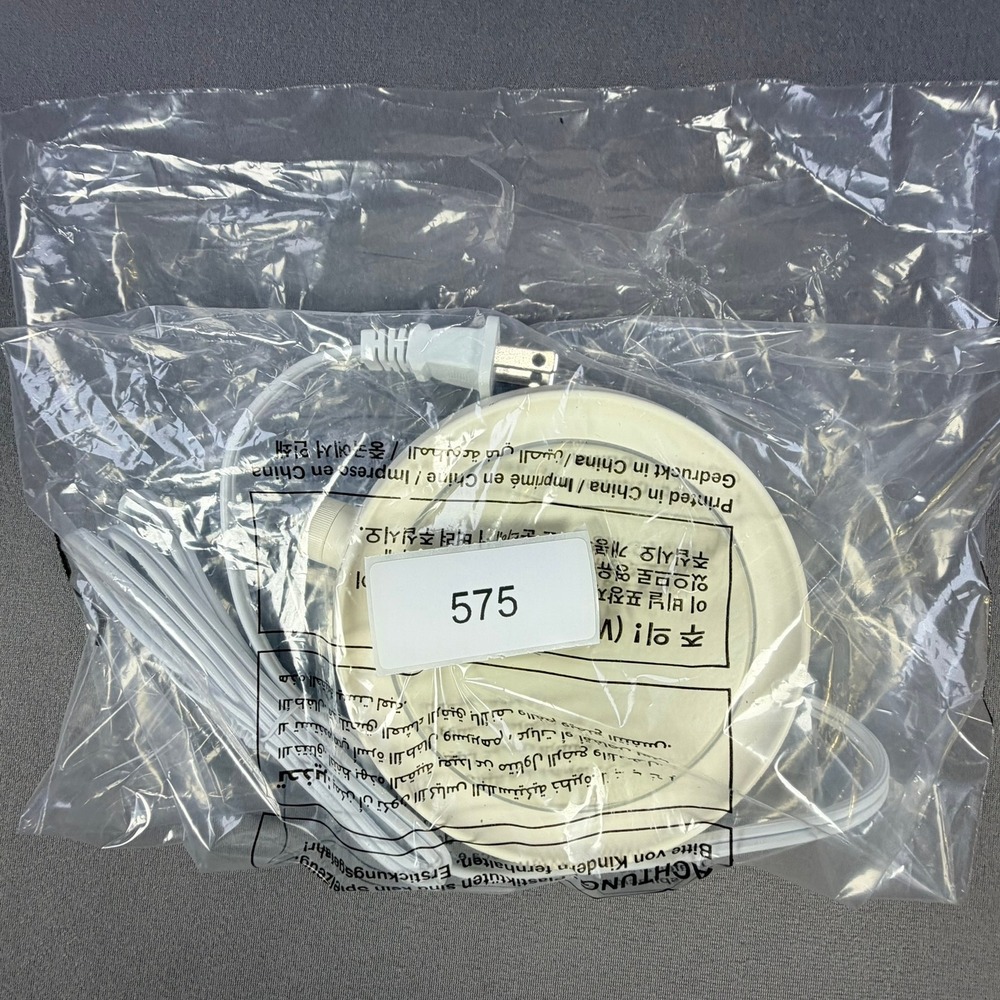 J01 Electric Mug Warmer OS White Adjustable Heat Office Desk Accessory - Picture 6 of 6